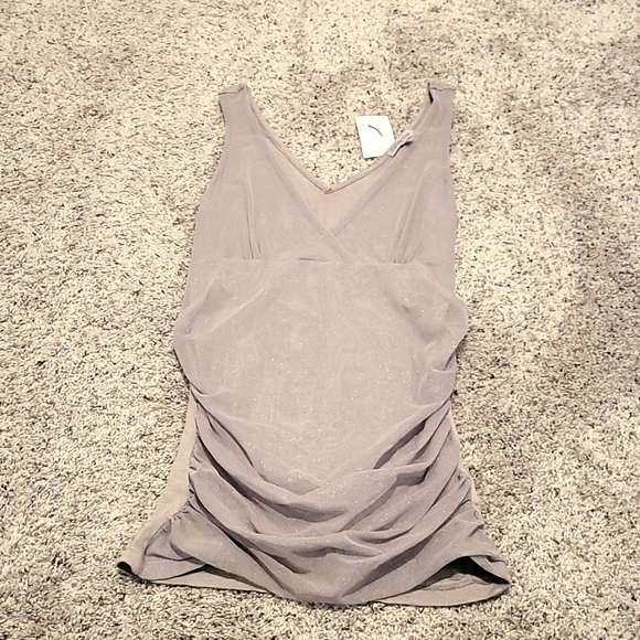 Sexy Silver shirt. Size: XS - Picture 2 of 4